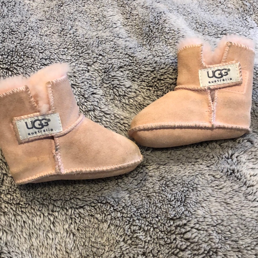 Little pink ugg boots